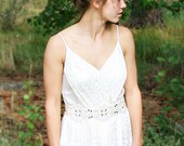 Crystal Sash, Wedding Sash, Bridal Sash, Rhinestone Sash - Ivory Hadlie