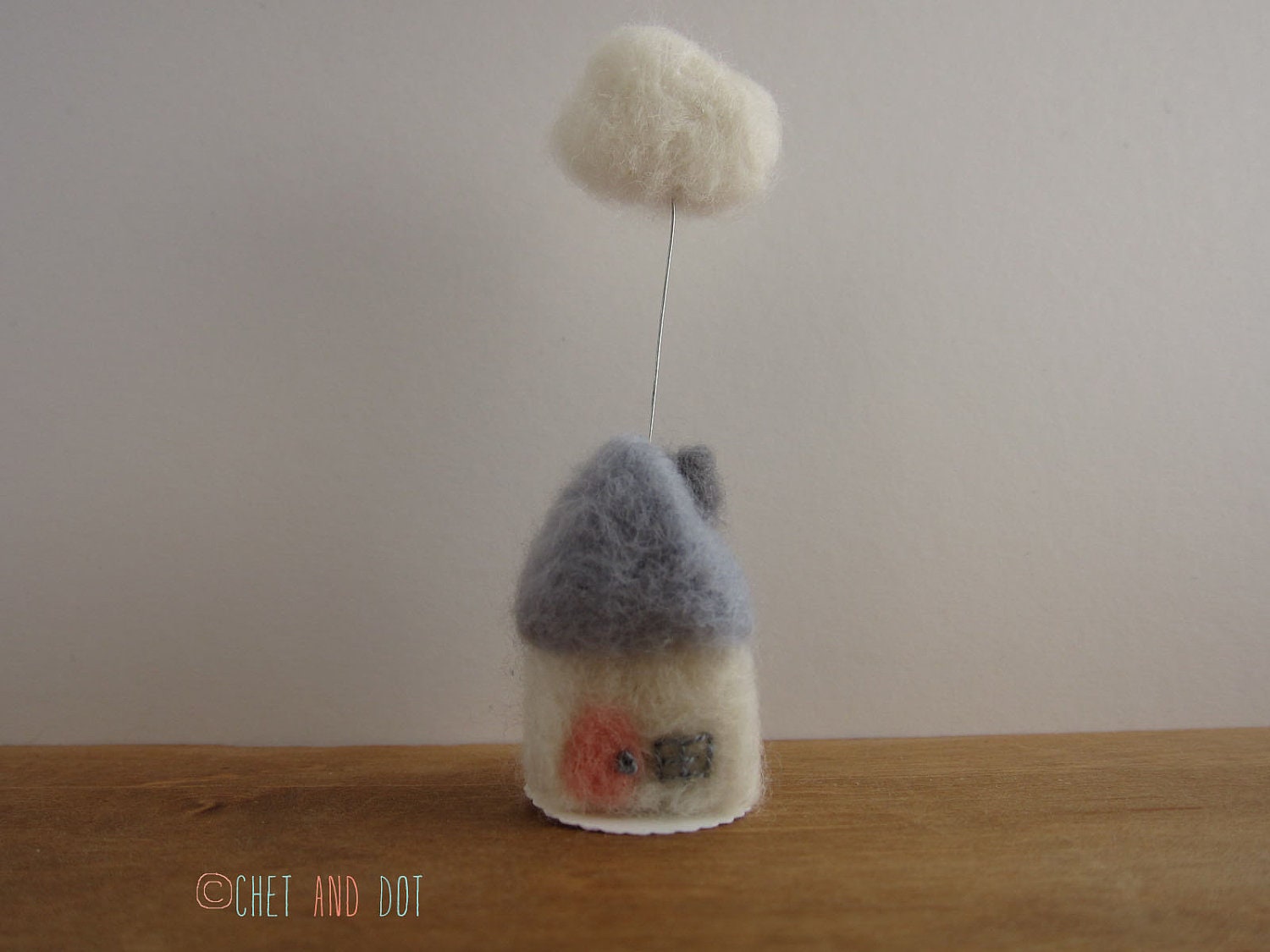 Cloud Cottage in Pink and Grey