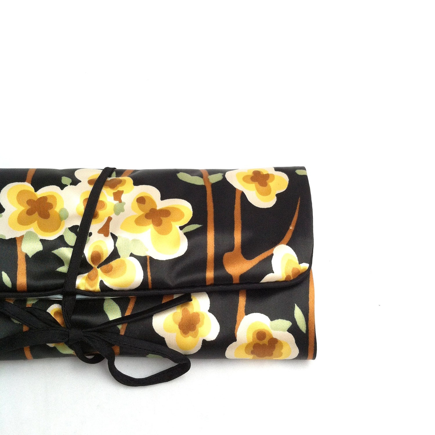 Vintage MAKEUP COSMETIC CASE / Lovely 1960s Travel Accessory