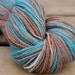 Wedgewood -  Handpainted Angora Alpaca Wool Yarn 100 grams - Sock Fingering Hand Dyed