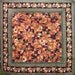 Autumn Lap Quilt - Leaves and Pumpkins Home Decor Throw