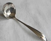 1914 Oneida Community Cream, Sauce Ladle Patrician Pattern Silverplate Flatware