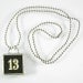 Number 13 Pendant Necklace