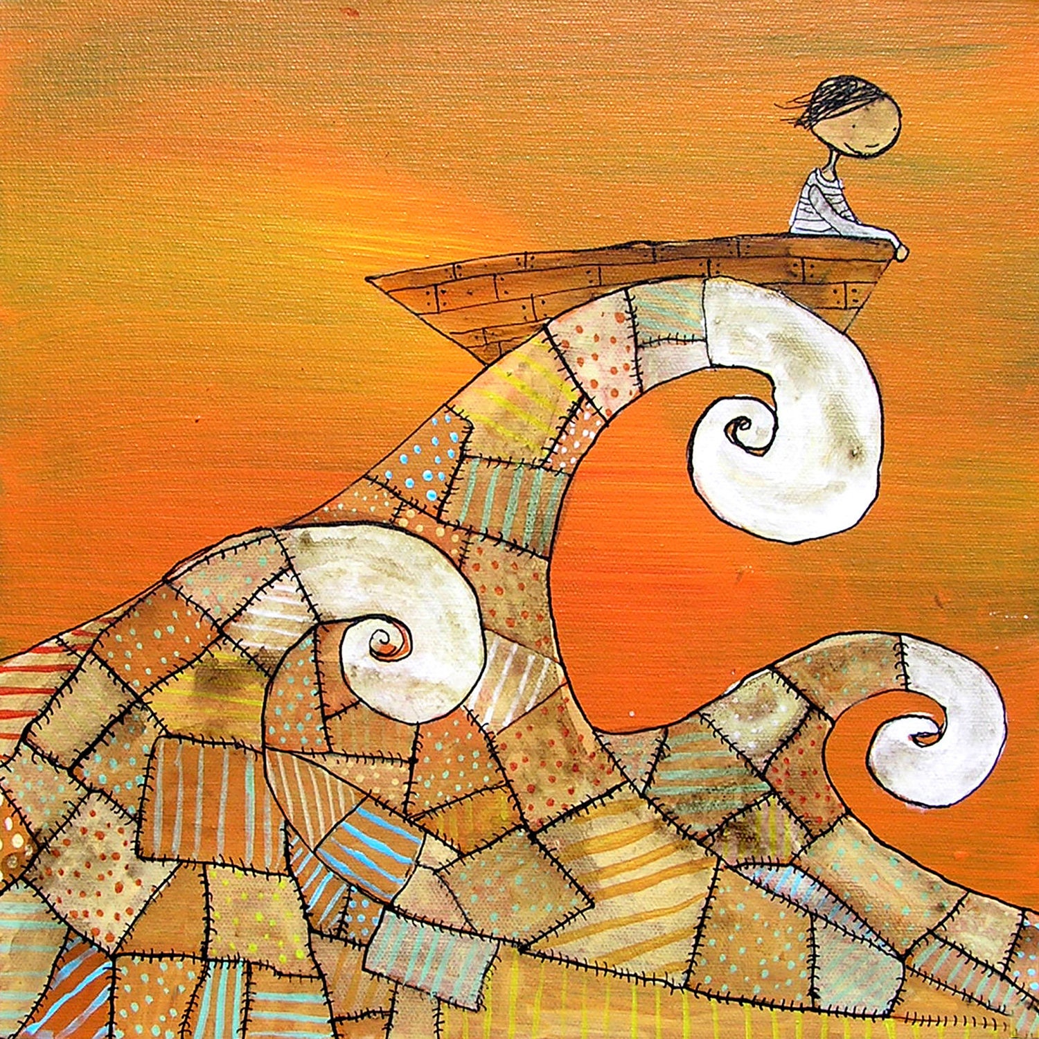 Roll With It- Archival Print