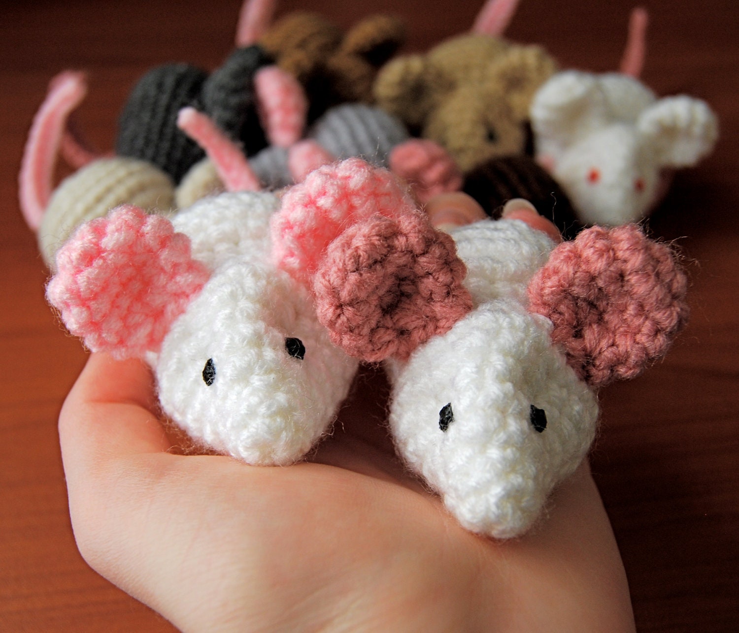 PDF CROCHET PATTERN - Mice