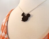 Brown Squirrel Necklace