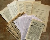 Paper Ephemera Pack - mostly vintage