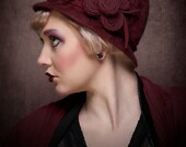 Homburg Fedora Fur Felt Hat Winter Hat