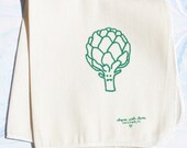 Veggie Vampire - Artichoke Tea Towel
