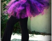 Tutu Bustle Purple Pink Black