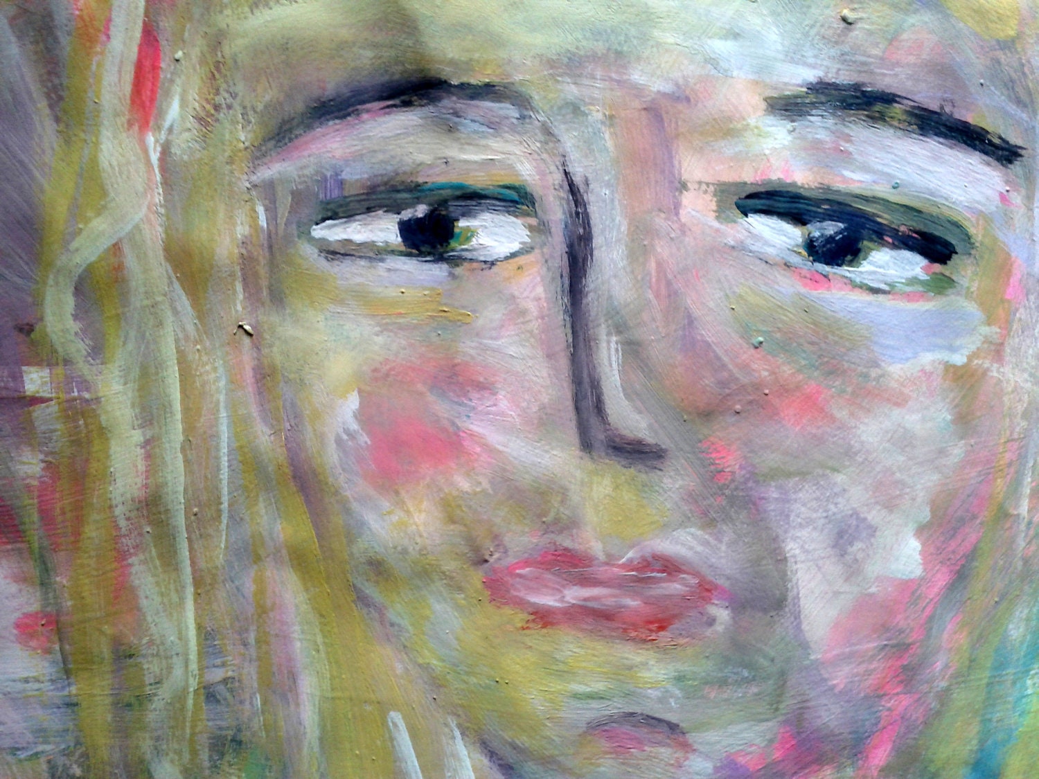 Original painting, "The Princess Who Loved Trees"