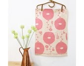 Tea towel - Flower Dreams, in strawberry