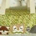 Stewart the Owl Grayson the Fox Kyle the Raccoon Woodland Animals Floral Cotton Canvas Duffel Tote Bag Purse with Vinyl Applique
