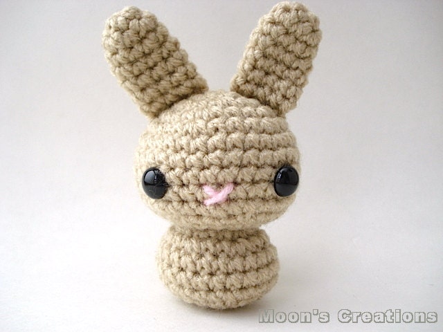 Fawn Moon Bun - Amigurumi Bunny Rabbit
