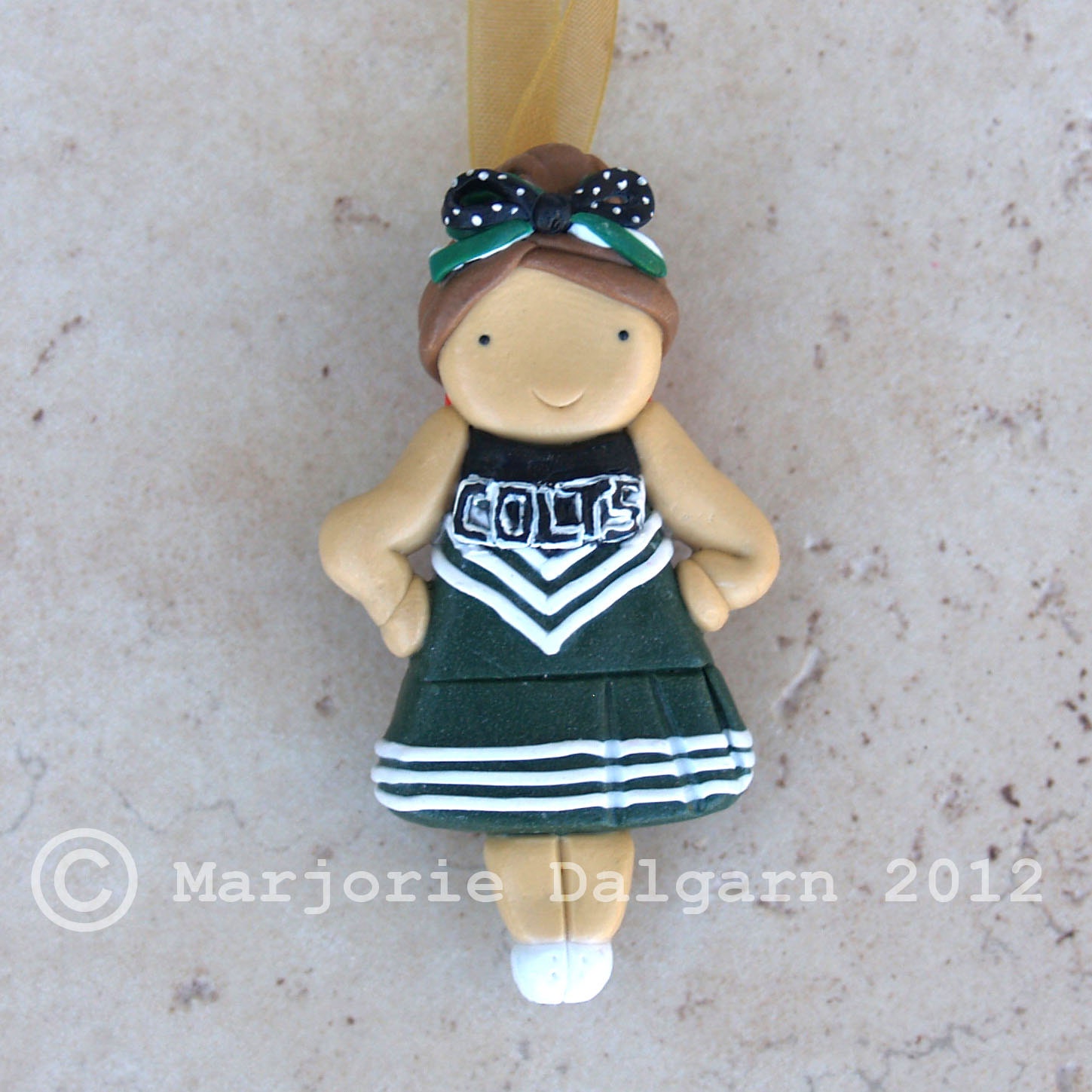 Nice to Meet You Just One Single Person (or Pet) CUSTOM Polymer Clay Ornament