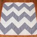Chevron QUILT by PETUNIAS - gray white gold baby blanket vintage modern photo prop newborn shower gift room decor nursery crib bedding