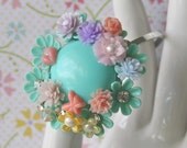 Vintage Flower Corsage Bracelet - Adair