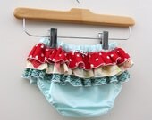 Fly a Kite - wrap around ruffle diaper covers
