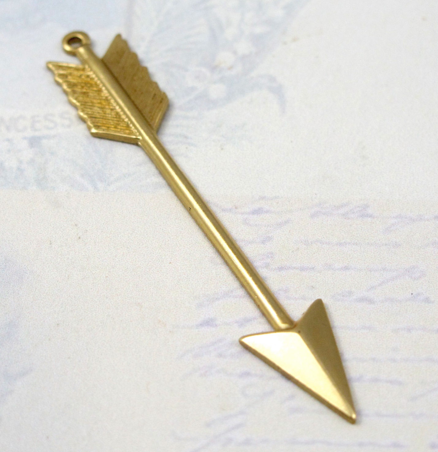 Brass Arrow Pendants (2X) (M838)