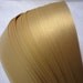 Moravian Star Paper Strips Vellum Gold Dust DIY (50 strips, 3/4 inch wide)