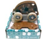 DIY kit - car- cool (blues,greens) colours- craft kit