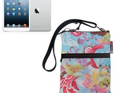 iPad Mini Case / iiPad Mini Cover / iPad Mini Sleeve / TRAVEL BAG / iPad Mini Bag - Bella Blue  Fabric