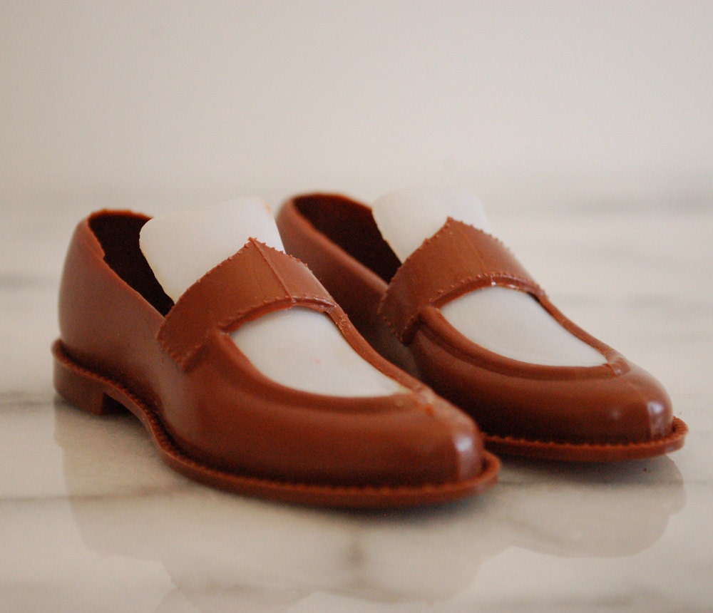men's dress shoes cake toppers miniature shoes