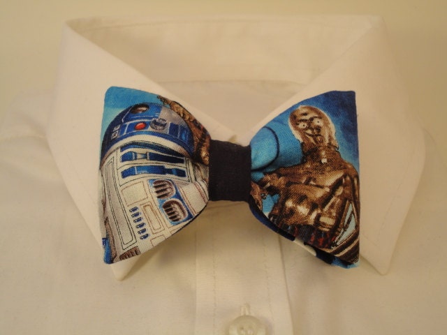 Star wars fabric bow tie
