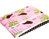 CLEARANCE Limited Edition Zippered iPad, iPad 2 or 3 Case, Pink Owls