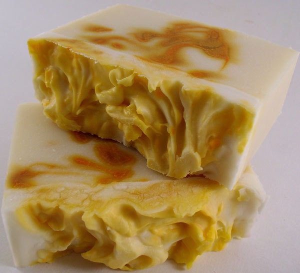 Lemon Sugar and Vetiver Handmade Coconut Milk Vegan Soap - from Arcadia Aromatics