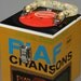 Edith Piaf CD Case or Keepsake Box Handmade from Recycled Record - Chansons