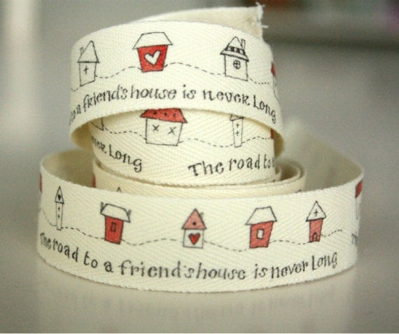 Road To A Friend Cotton Tape