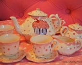 Pinkalicious inspired Personalized Tea Set for little girls Il_170x135