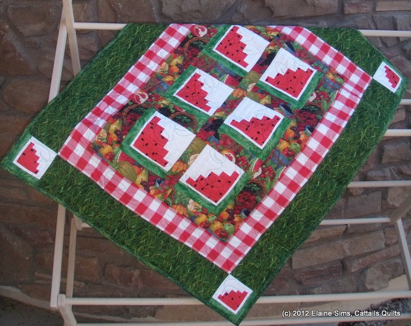 Farmer's Market (Fruit Salad) Wall Hanging