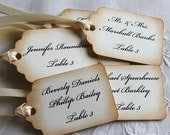 100 Wedding Escort Cards - Wedding Place Cards - Wedding Seating Cards