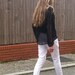 Black Cotton sweater