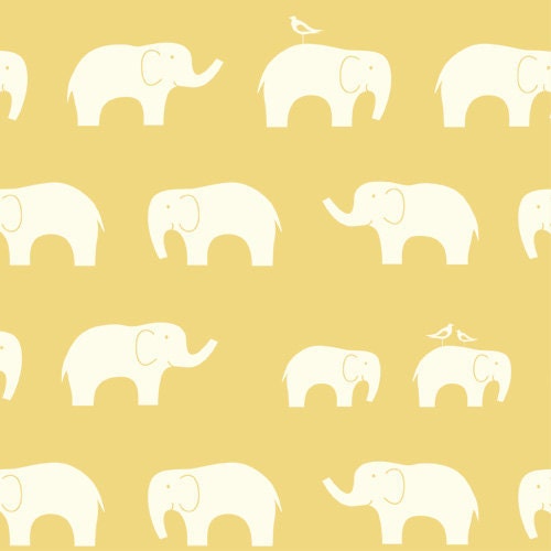 Birch MOD BASICS Ellie Fam Sun- Organic Cotton Fabric - 1/2 yard