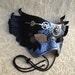 Il Tempo Vola V8... original mixed media handmade winged Venetian clockwork mask