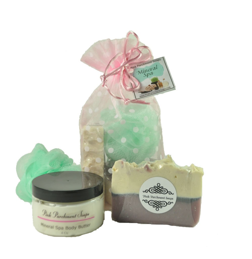 Mineral Spa Soap Gift Set - Bath and Beauty