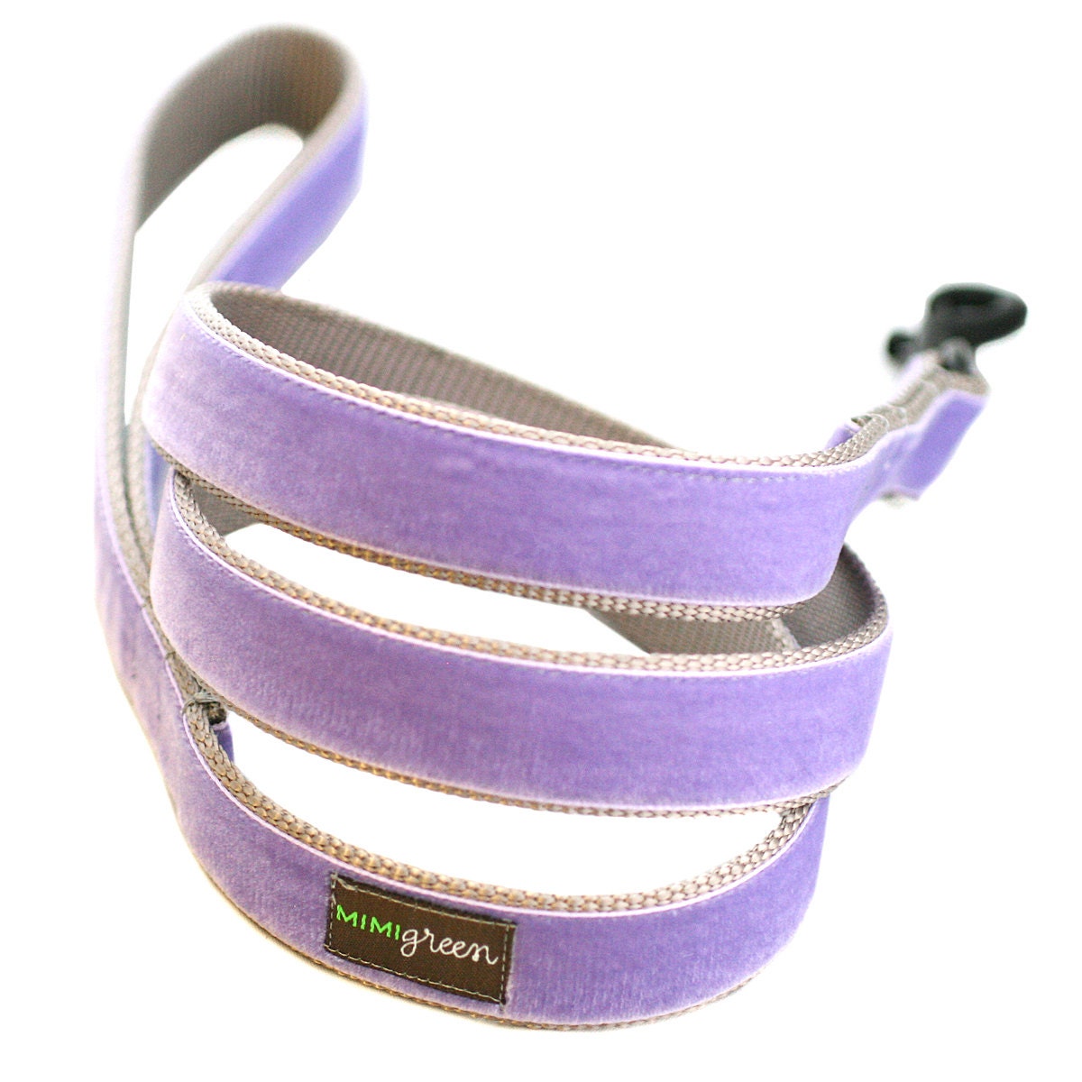 Velvet Dog Leash to match your collar - 6'  - 14 styles to choose from