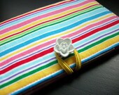 Stripes Tea Wallet
