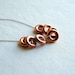 Vintage Donut Beads Necklace - Handmade Jewelry - Free Shipping in the US - Summer Fashion