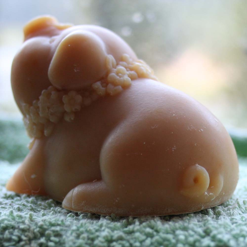 Lavender Goat's Milk Soap, Pig Soap, Lavender Pig Soap, Bacon Bits the Pig Soap, Homemade Soap, Made in Montana Soap