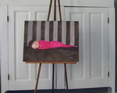 Oil painting. Girl figure original painting