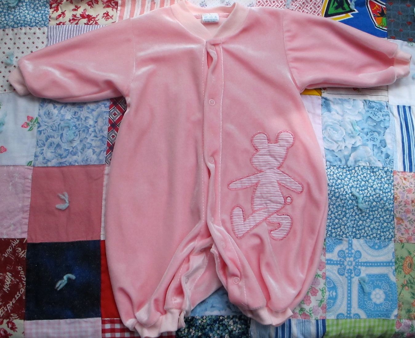 Vintage Baby Sleeper 6-9 Months