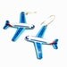 Airliner or Airplane (tin) earrings ... FREE Shipping US