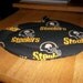 Pittsburgh Steelers Pot holder NFL Football Shaped Fabric Pot holder Super Bowl Team