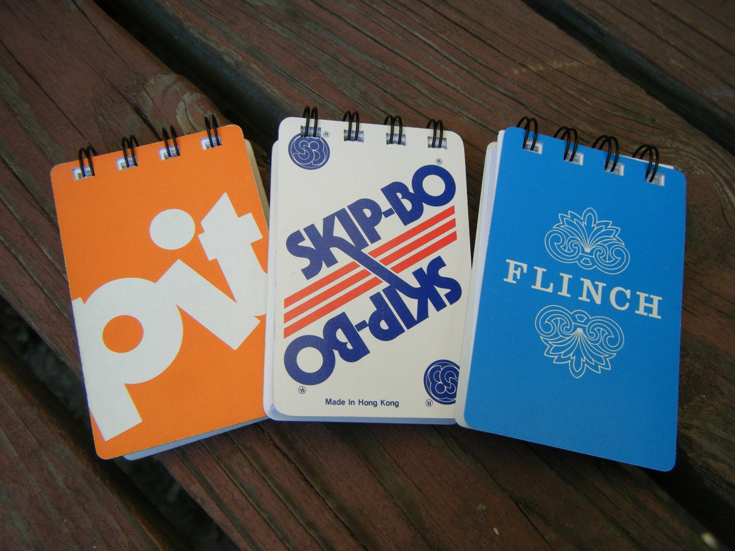 Classic Card Games Minibooks - Pit, Flinch, SkipBo, Uno