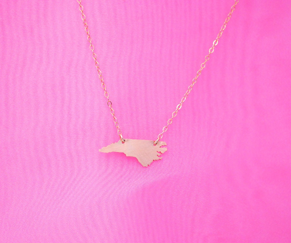 Super Petite--Tiny NC Necklace NO HEART gold filled
