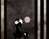 Shopping with Mommy 8.5"x11" digital print